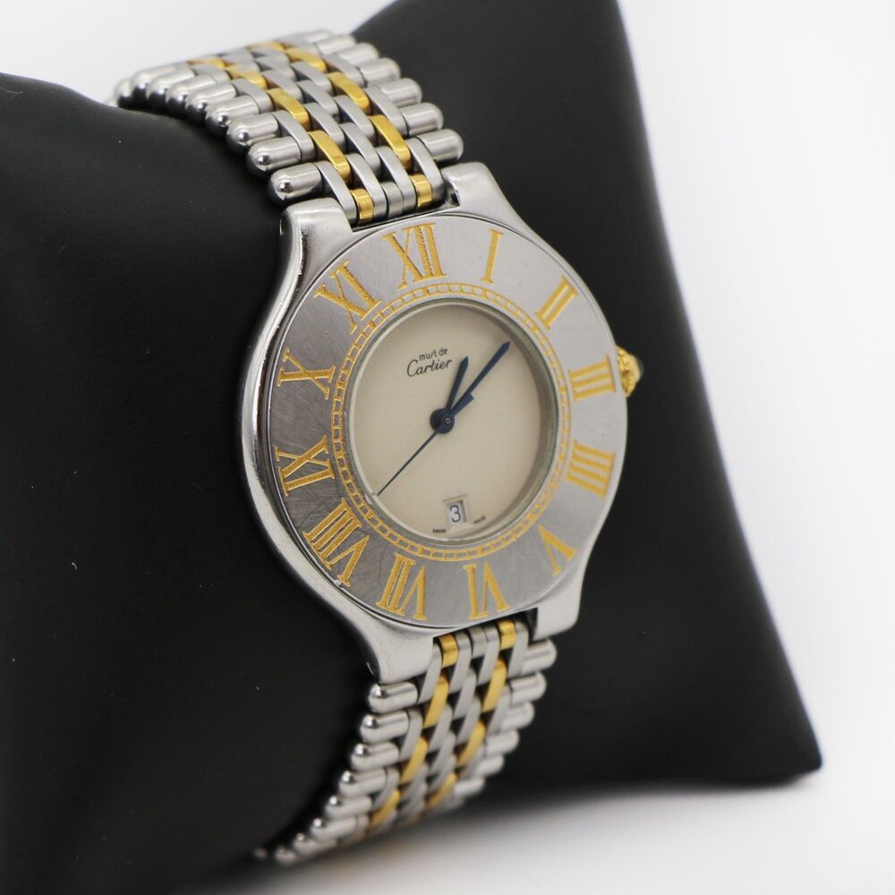 Cartier Vintage Must de Cartier 21 Quartz Two-Tone Steel Watch